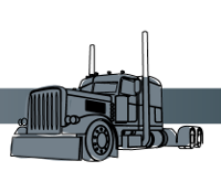 TPT Insurance Trucking Insurnce Truck Logo